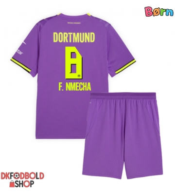 Borussia Dortmund Felix Nmecha #8 Tredje trøje Børn 2026-27 Kort ærmer (+ korte bukser)